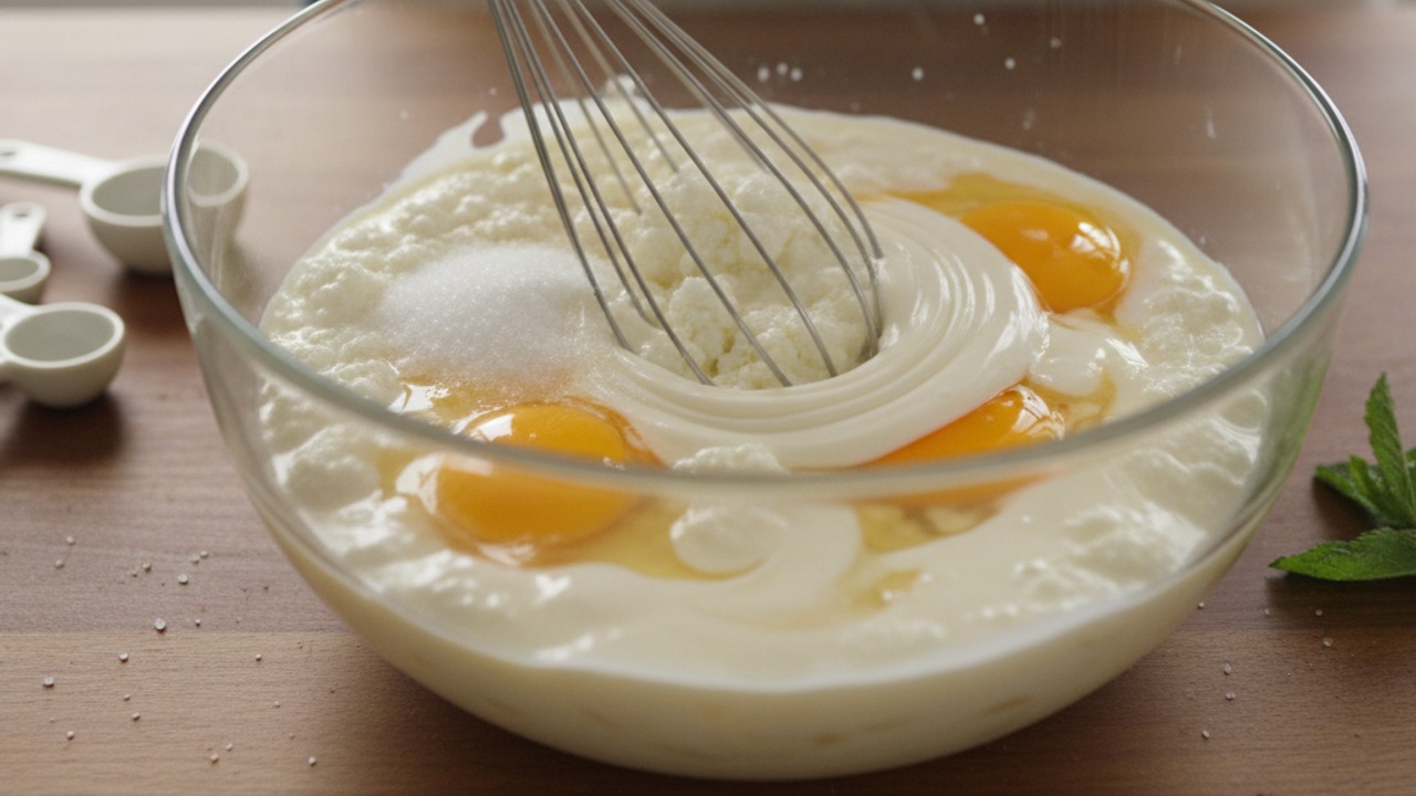 Combine the wet ingredients