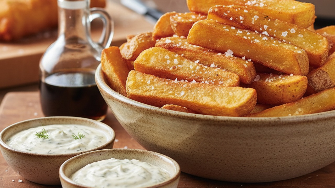 Finish the chips and season