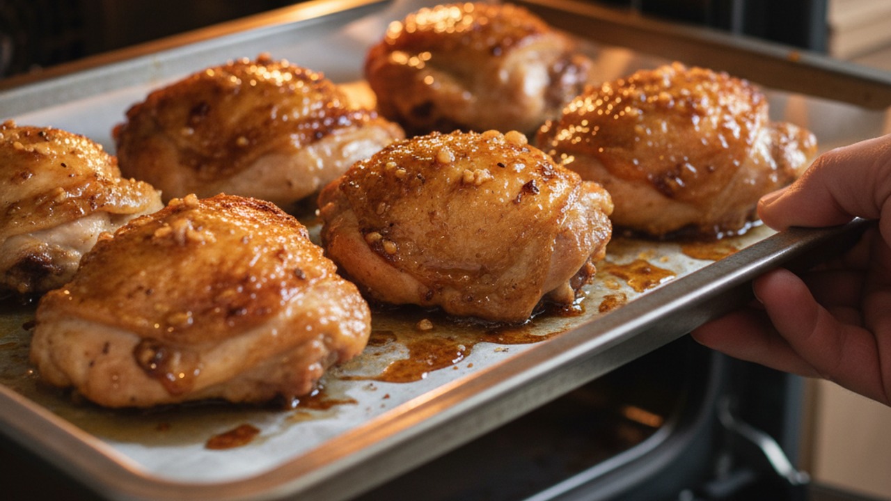 Initial high-heat bake