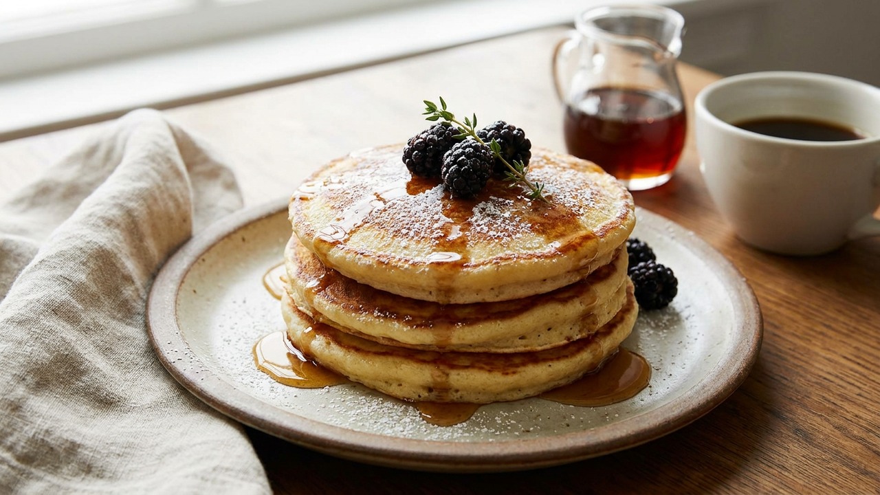 Buttermilk Ricotta Pancakes
