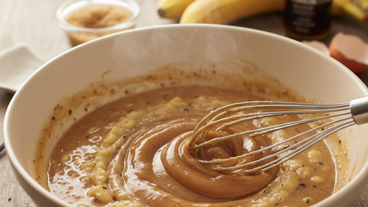 Mix wet ingredients