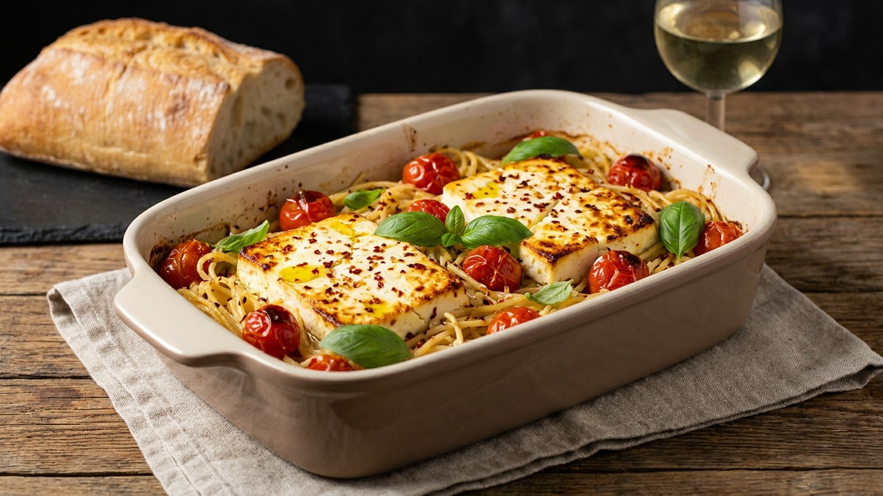 Baked Feta Pasta