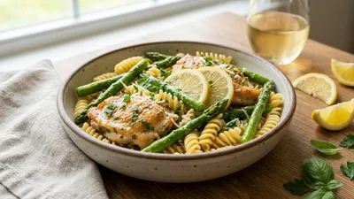 Lemon Herb Chicken Pasta