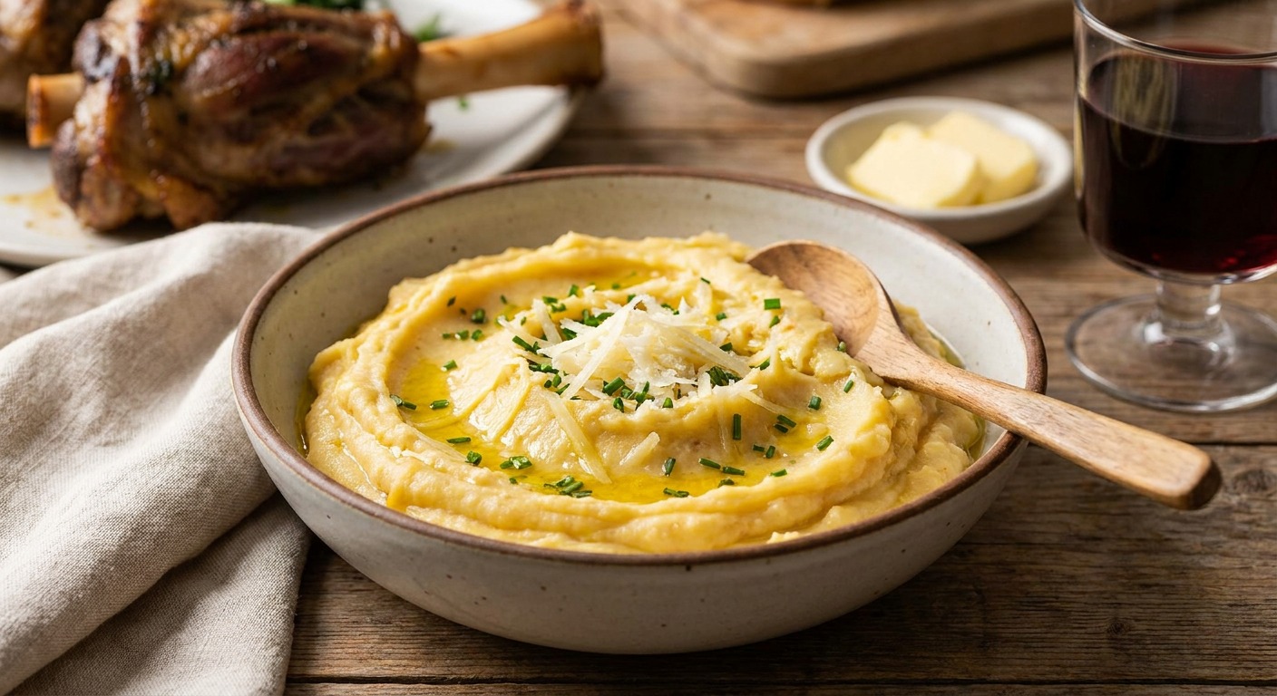 Manchego Mashed Potatoes