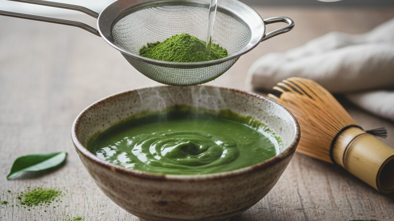 Bloom the matcha