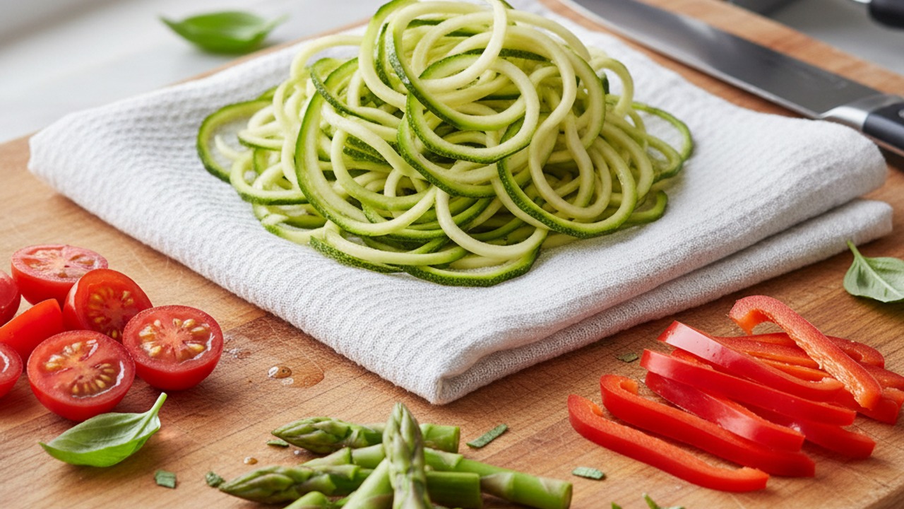Prep the vegetables