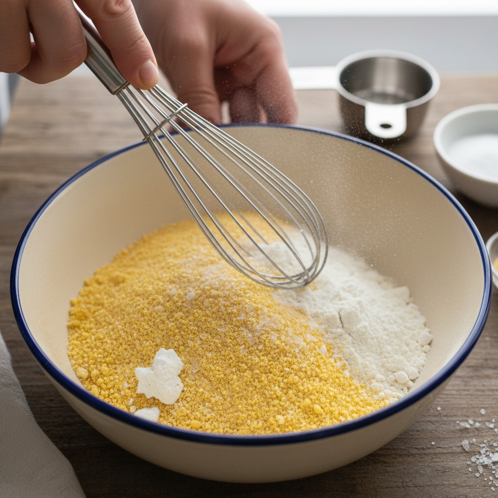Whisk the dry ingredients