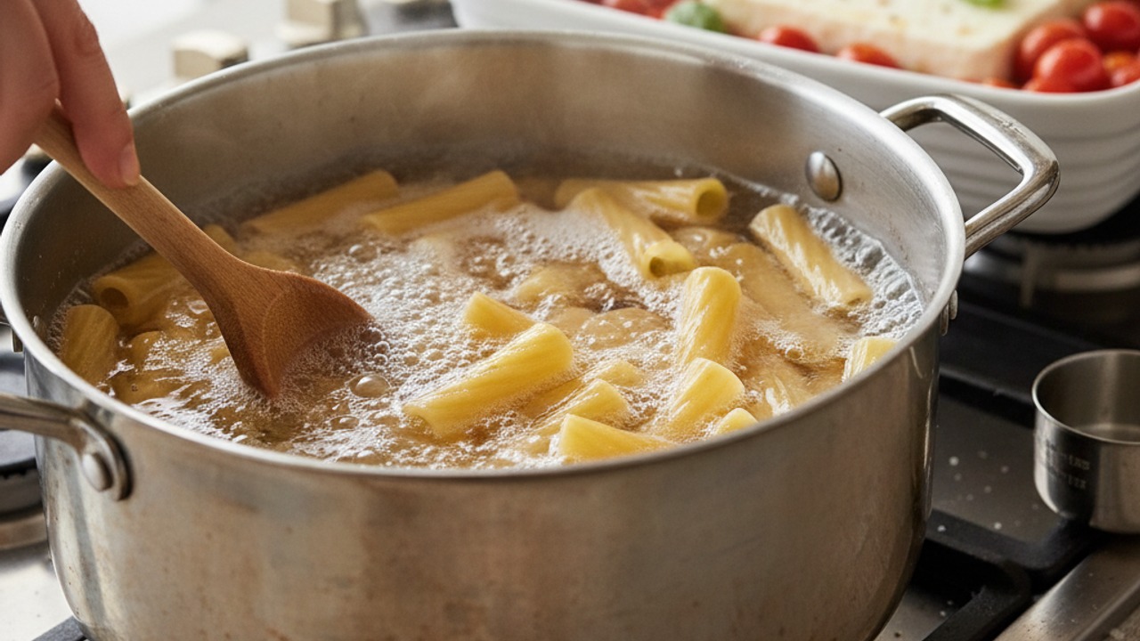 Cook the pasta