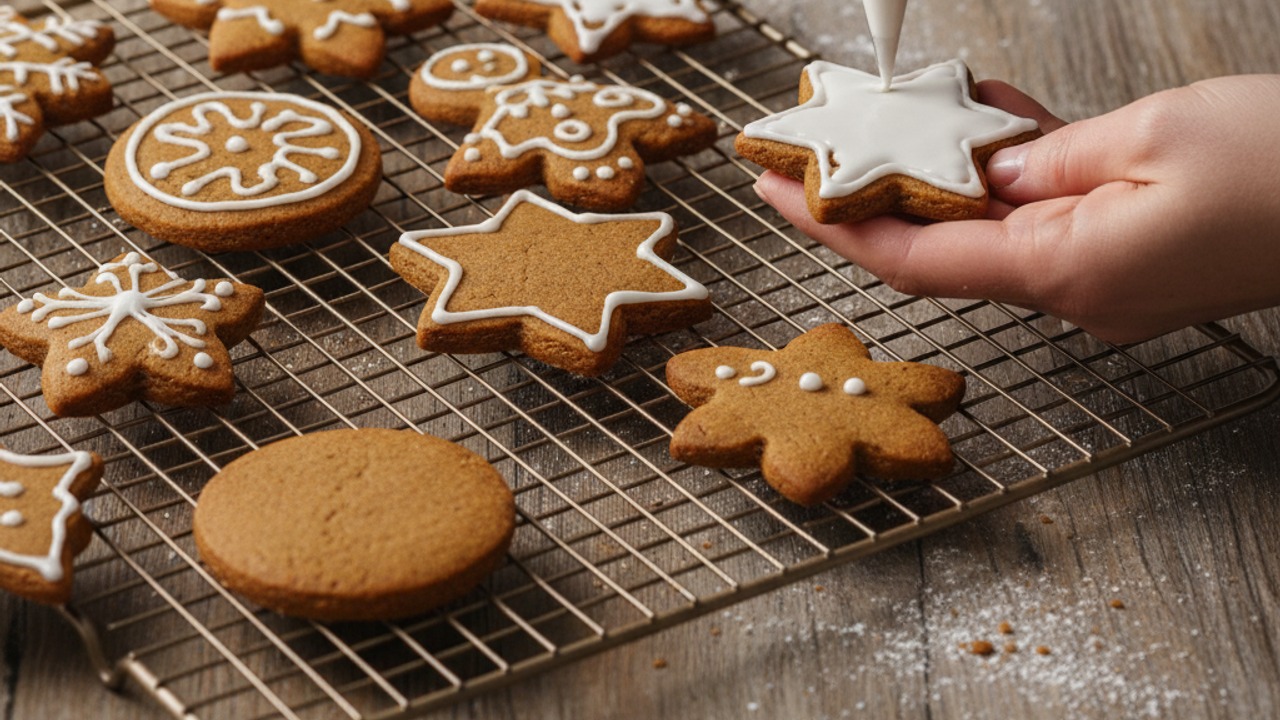Decorate and dry