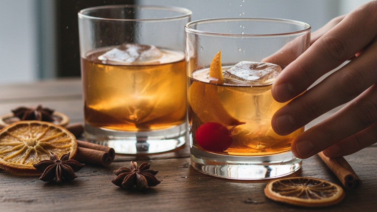Garnish and finish