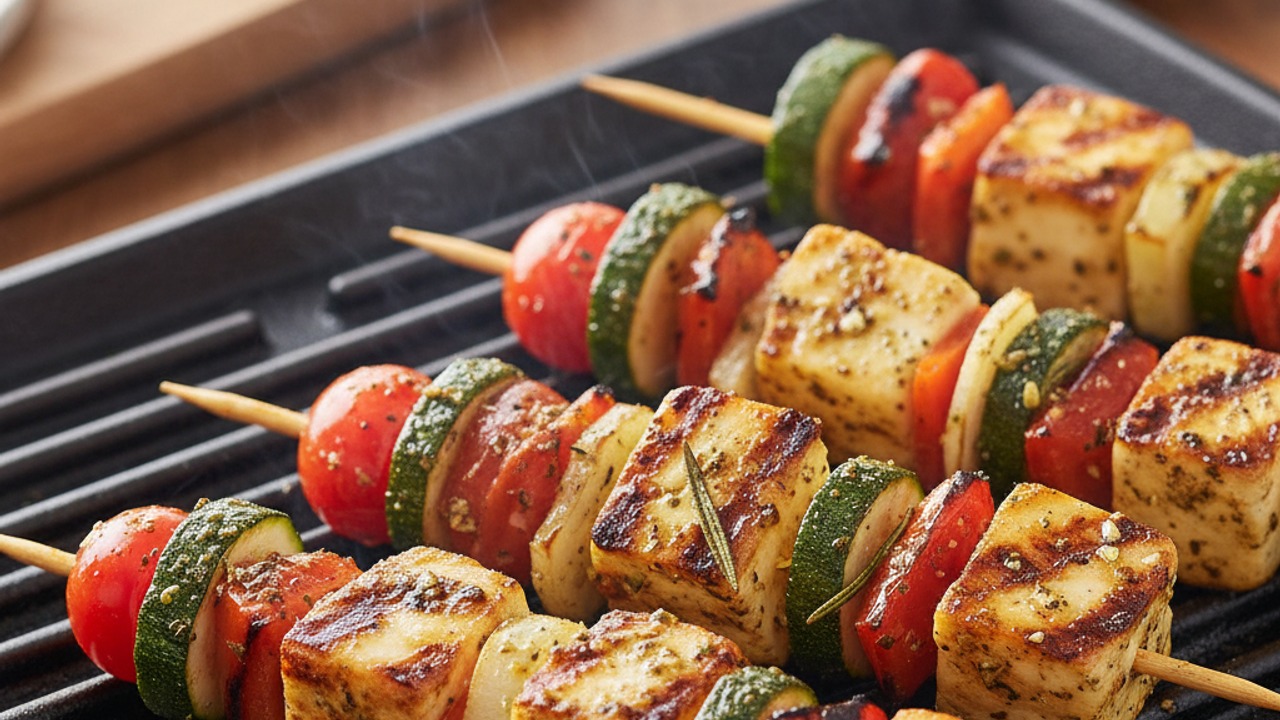 Grill until charred and heated through