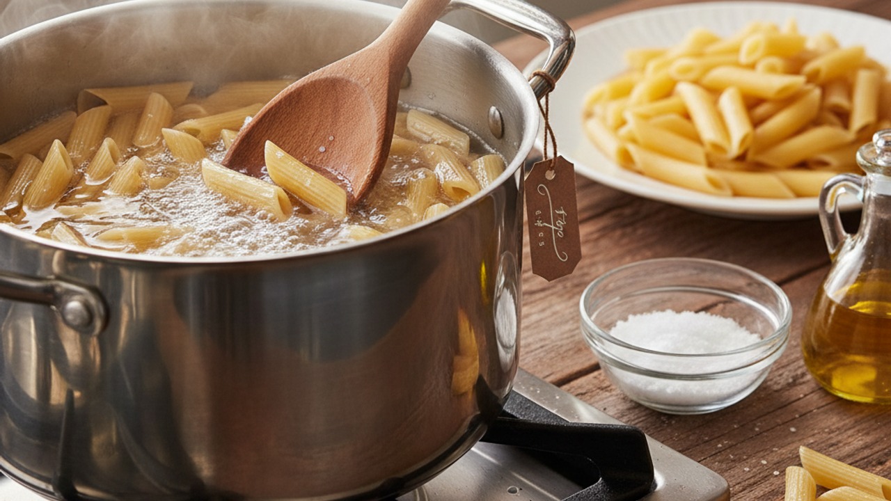 Cook the pasta