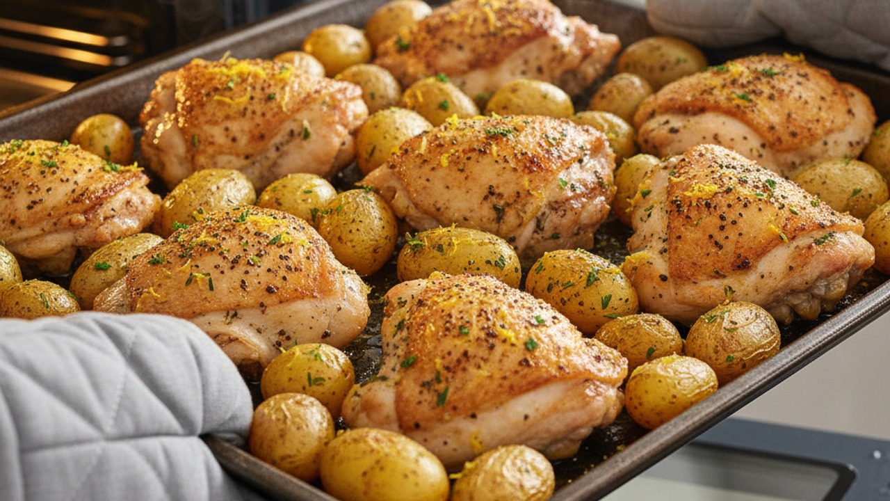 Arrange and finish roasting