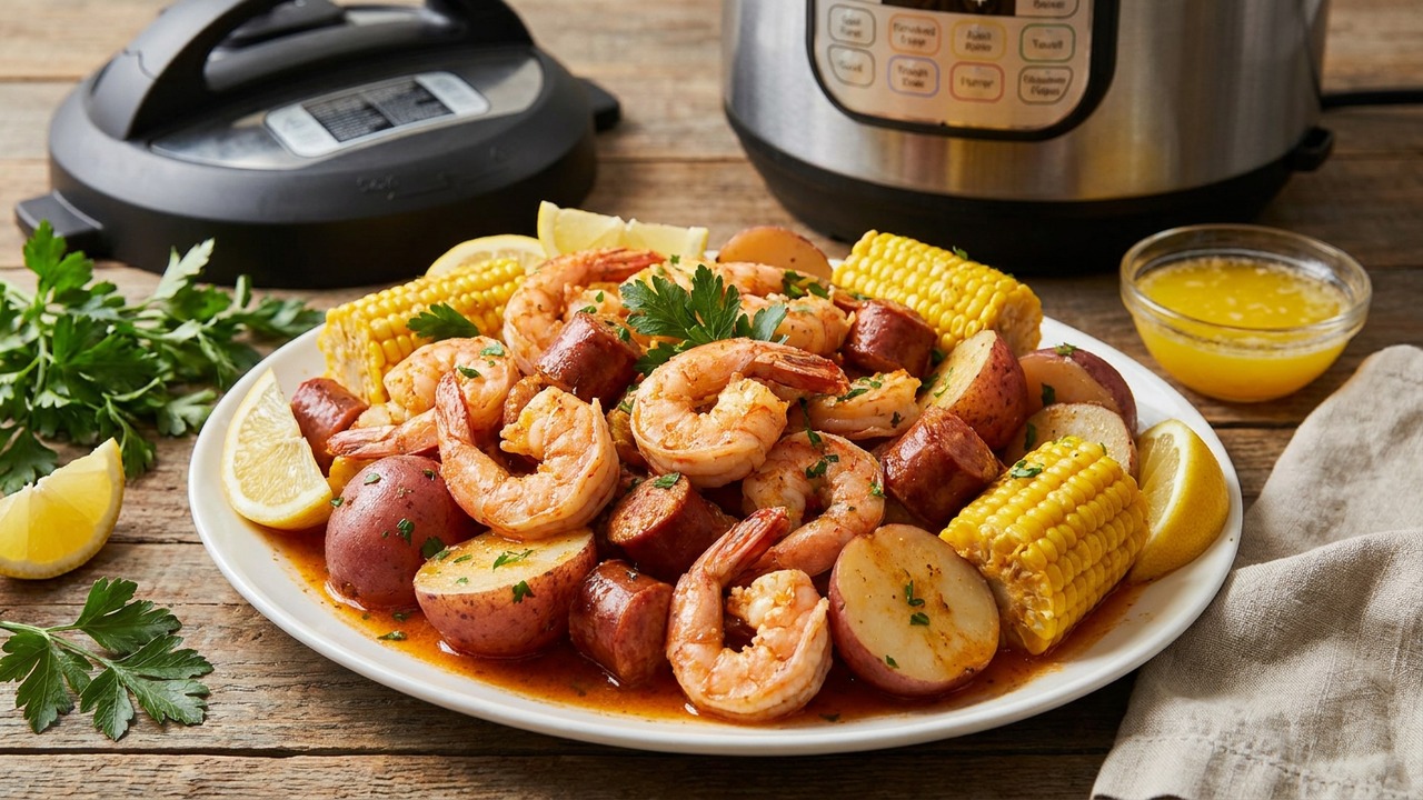 Instant Pot Shrimp Boil