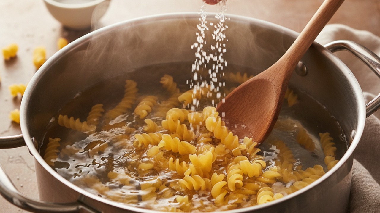 Cook the pasta
