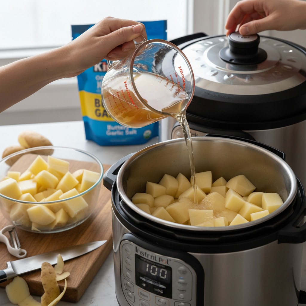 Prep and load the Instant Pot