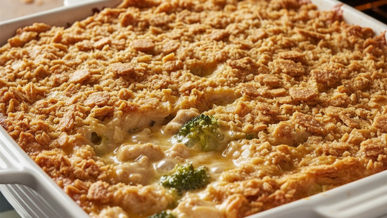 Bake until bubbly and golden