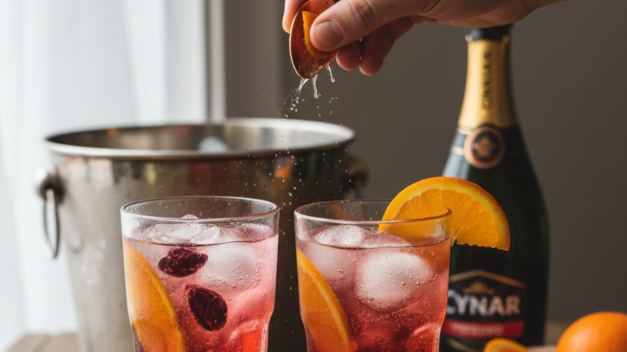 Garnish and serve