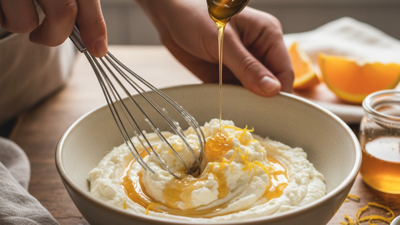 Make honeyed ricotta with citrus