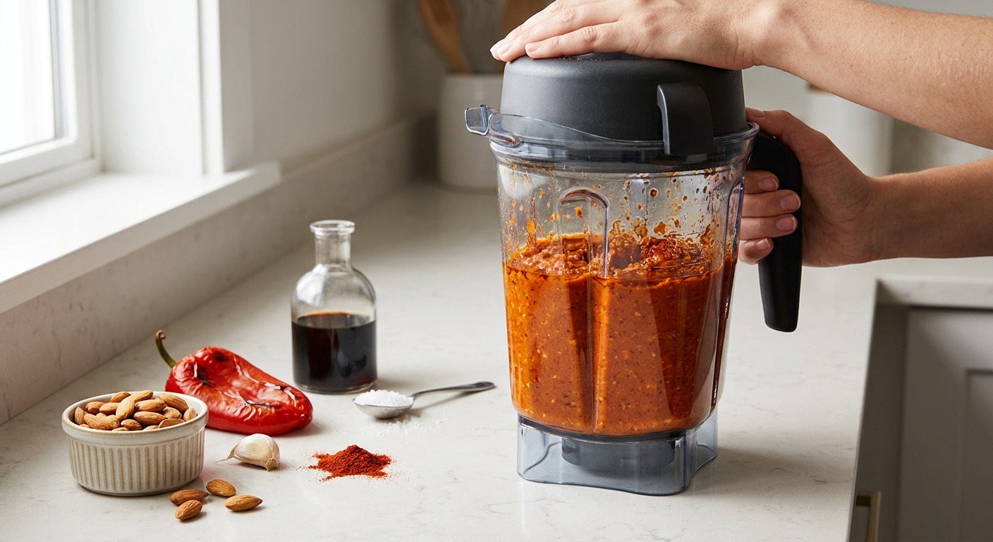 Make the smoky romesco