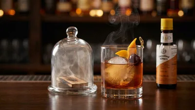 Smoked Old Fashioned