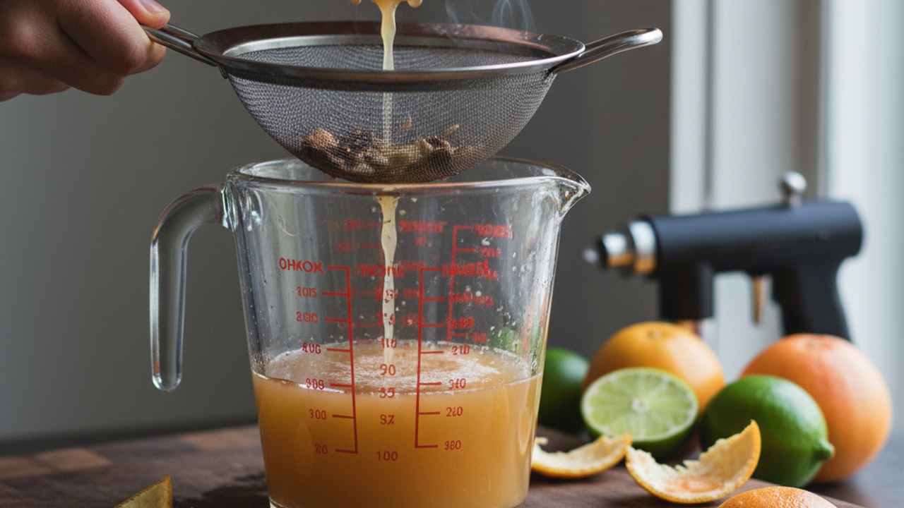 Juice and strain