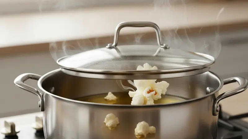 Pop the popcorn