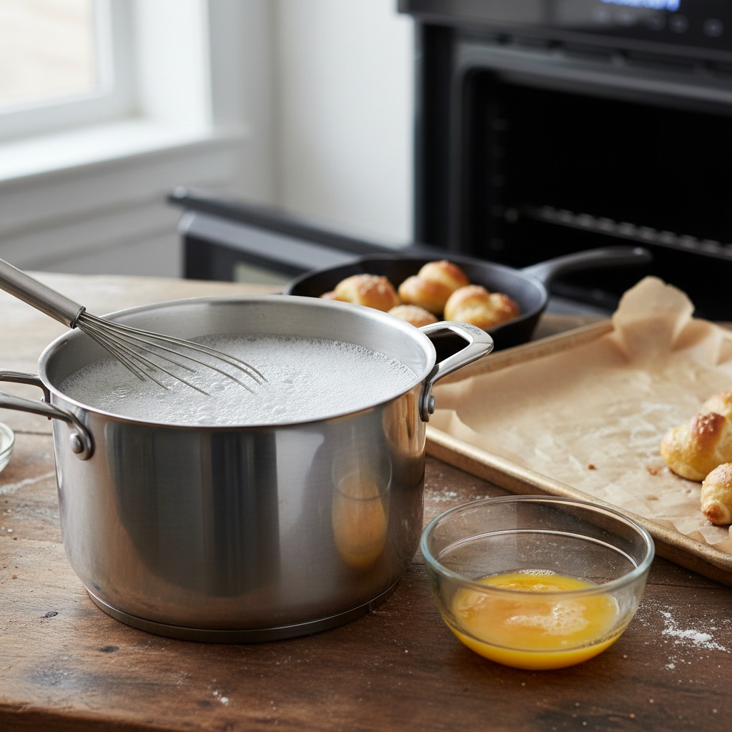 Prep for boiling and baking
