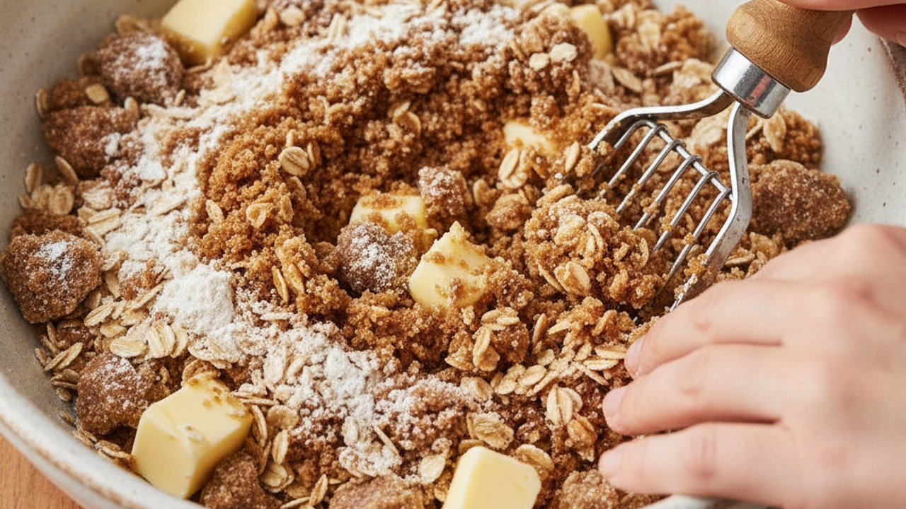 Make the oat topping