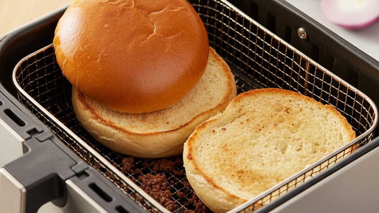 Toast the buns