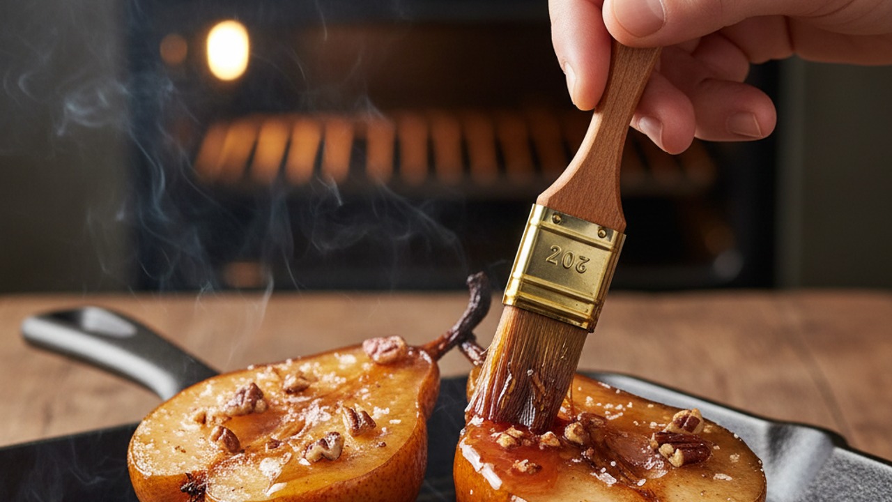 Glaze and caramelize