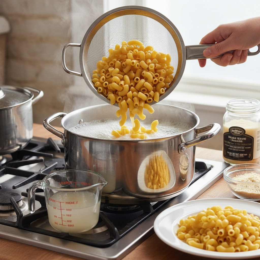 Cook the pasta