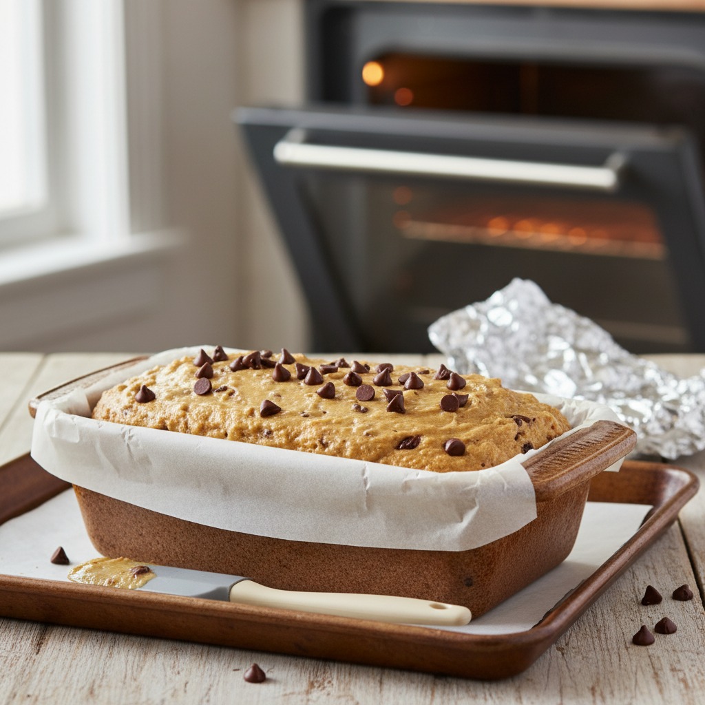 Transfer to pan and bake