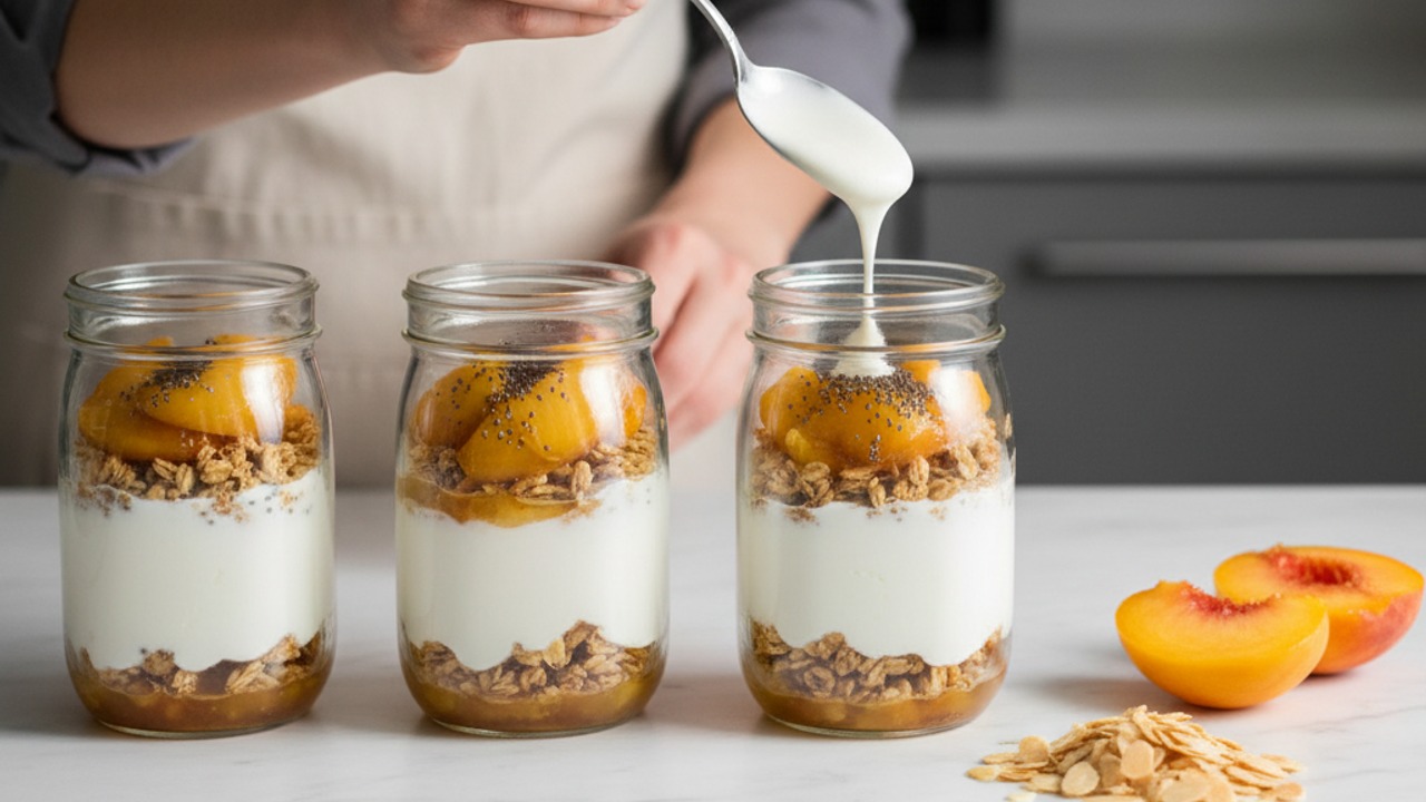 Layer the parfaits
