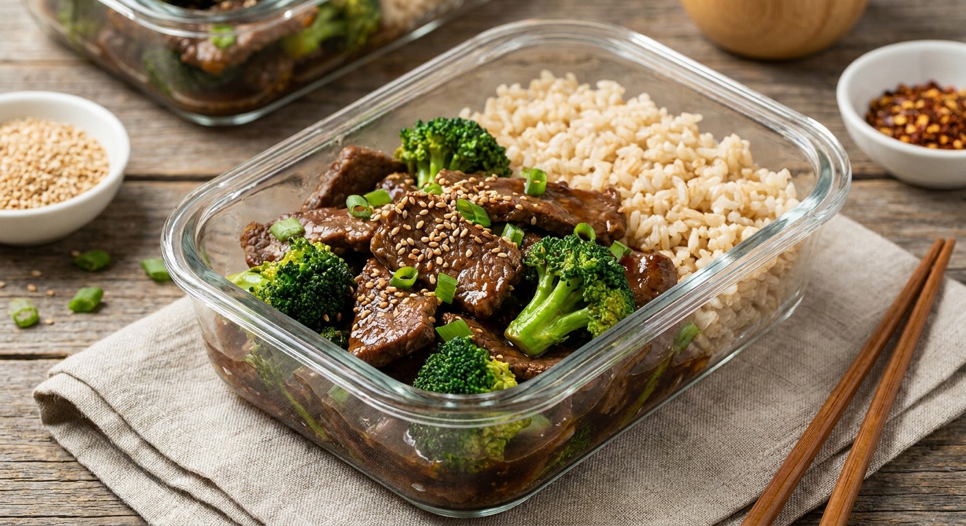 Beef and Broccoli Meal Prep