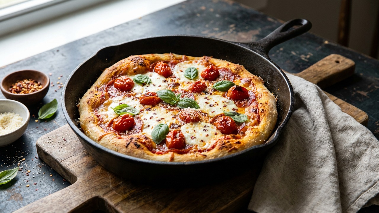 Stovetop Skillet Pizza