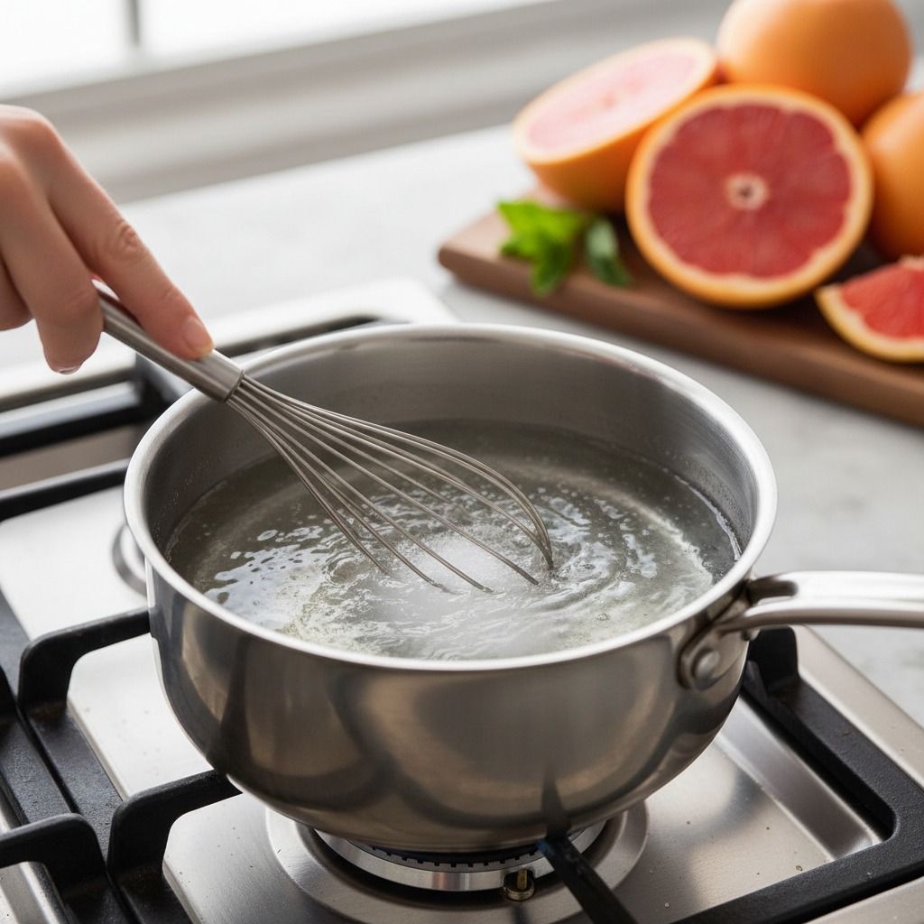 Make a quick simple syrup