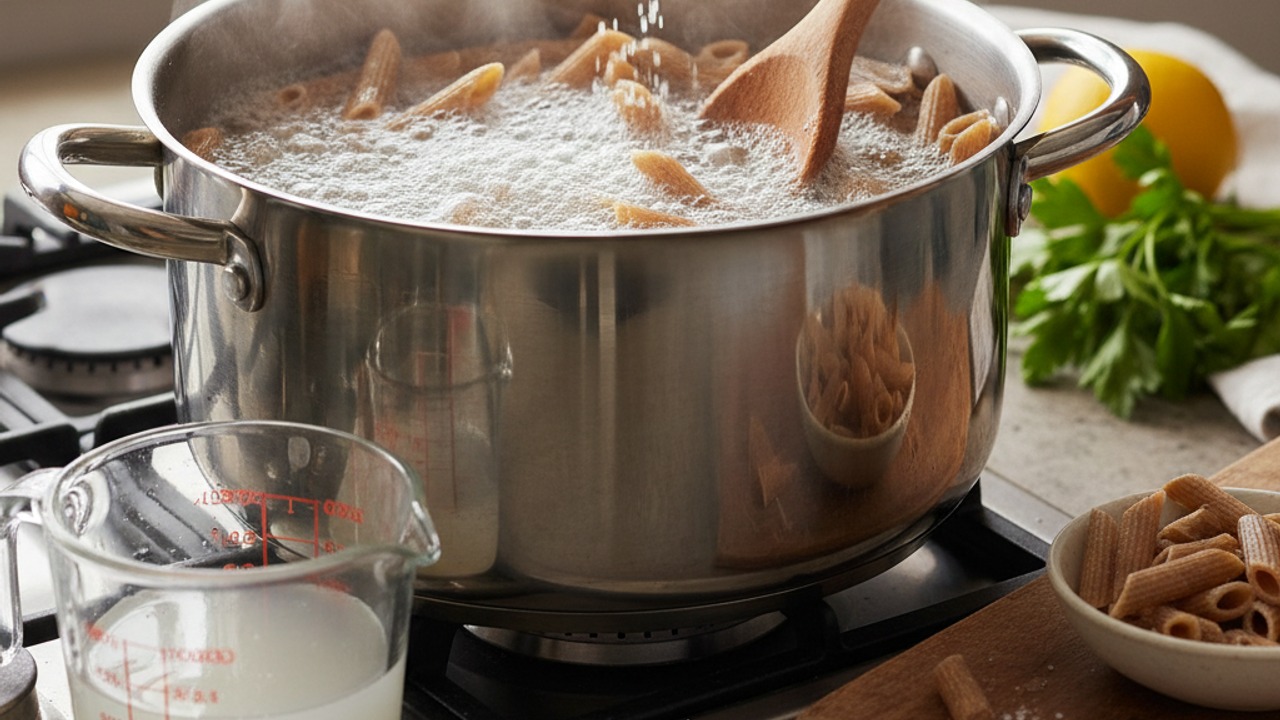 Cook the pasta