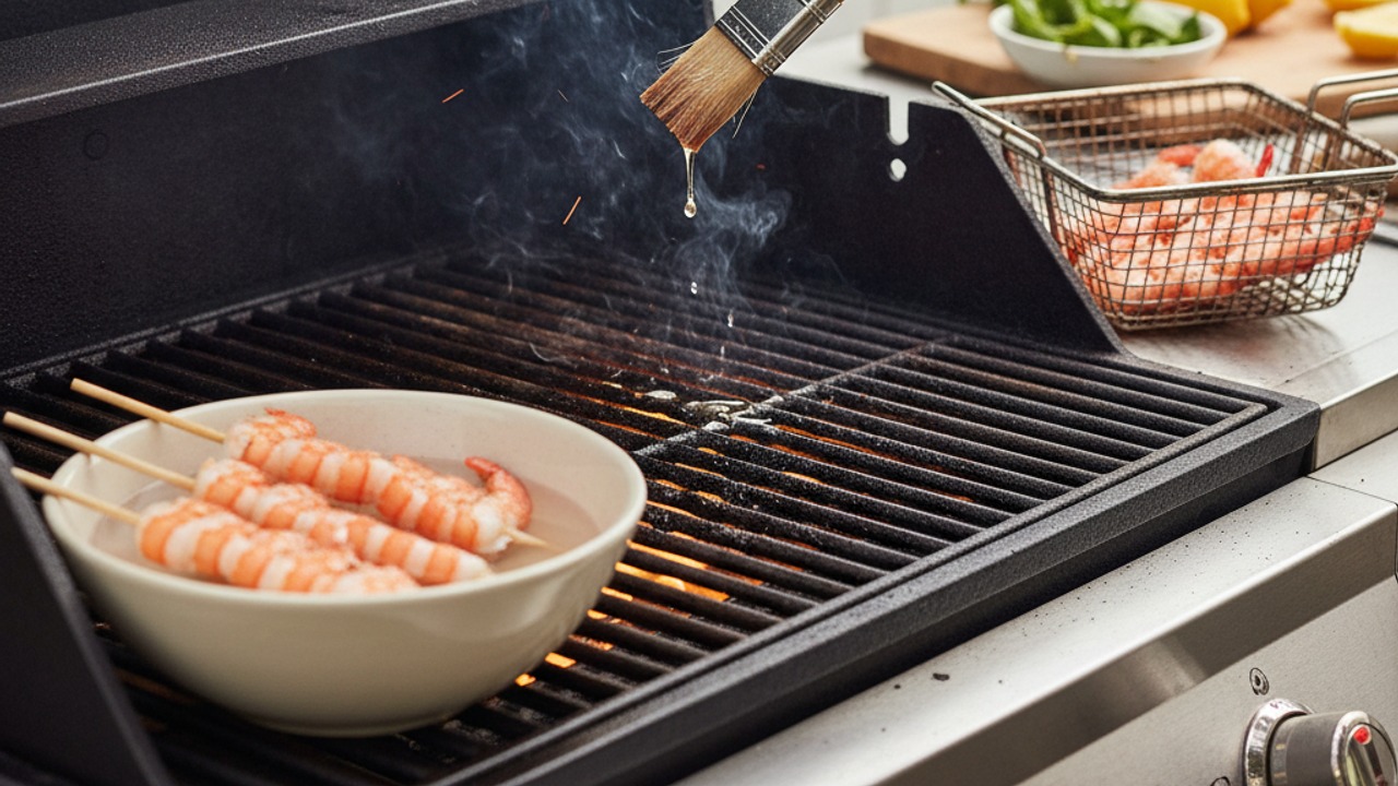 Prepare the grill