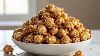 Espresso Caramel Popcorn
