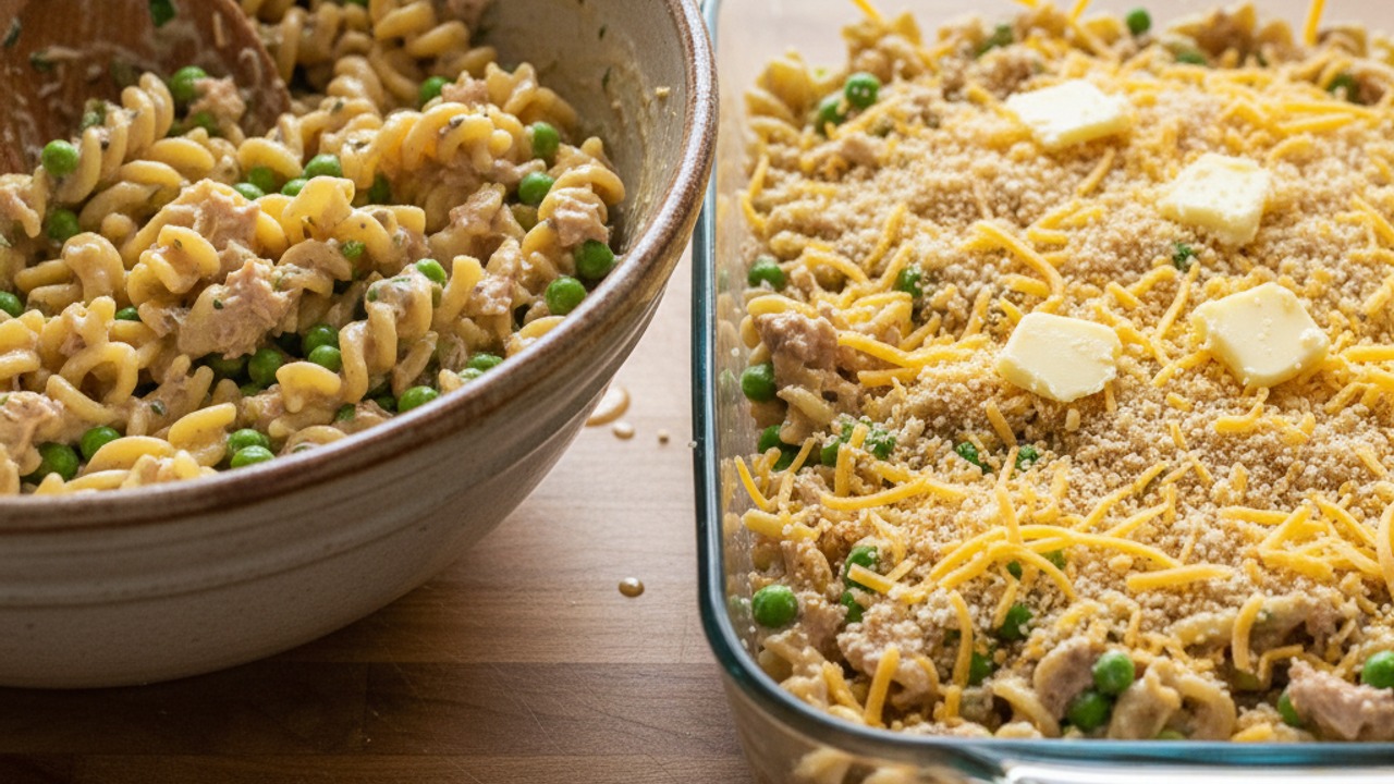 Assemble the casserole