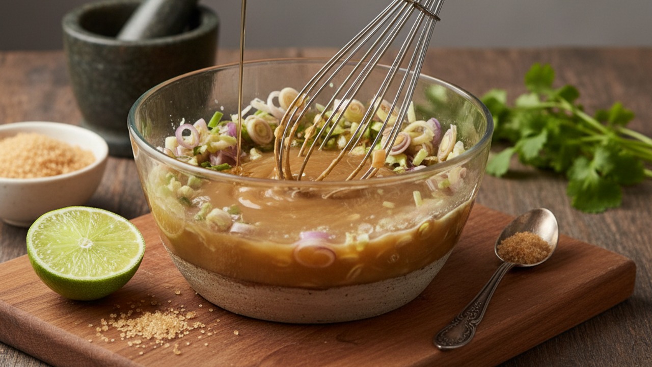 Whisk together the marinade