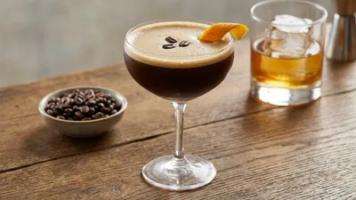 Espresso Whiskey Martini