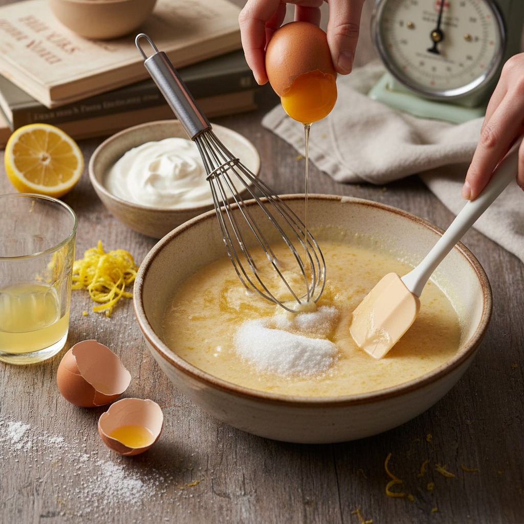 Mix wet ingredients