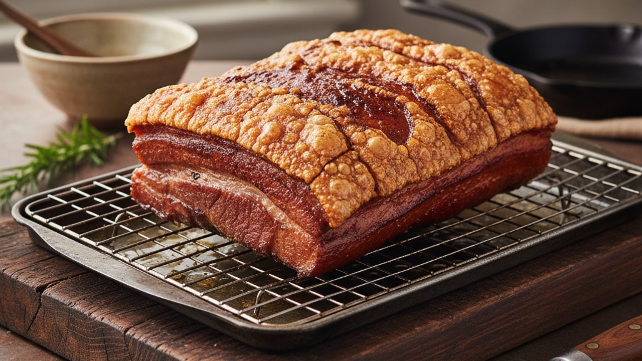 Roast, crisp, and rest