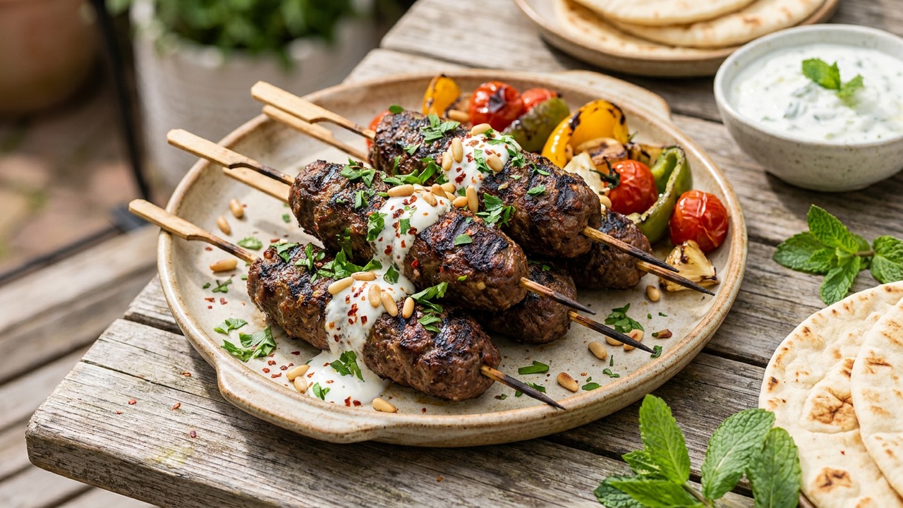 Grilled Beef Kofta