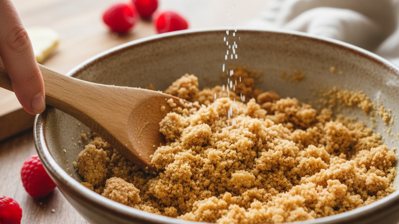 Make the crumb layer