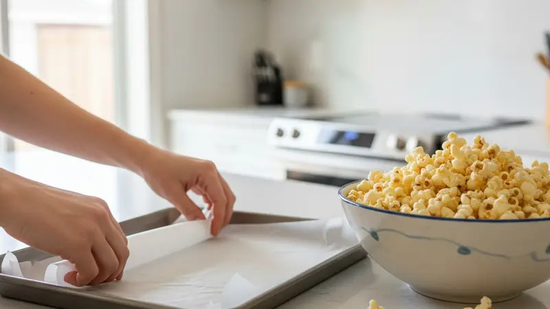 Prepare a work surface