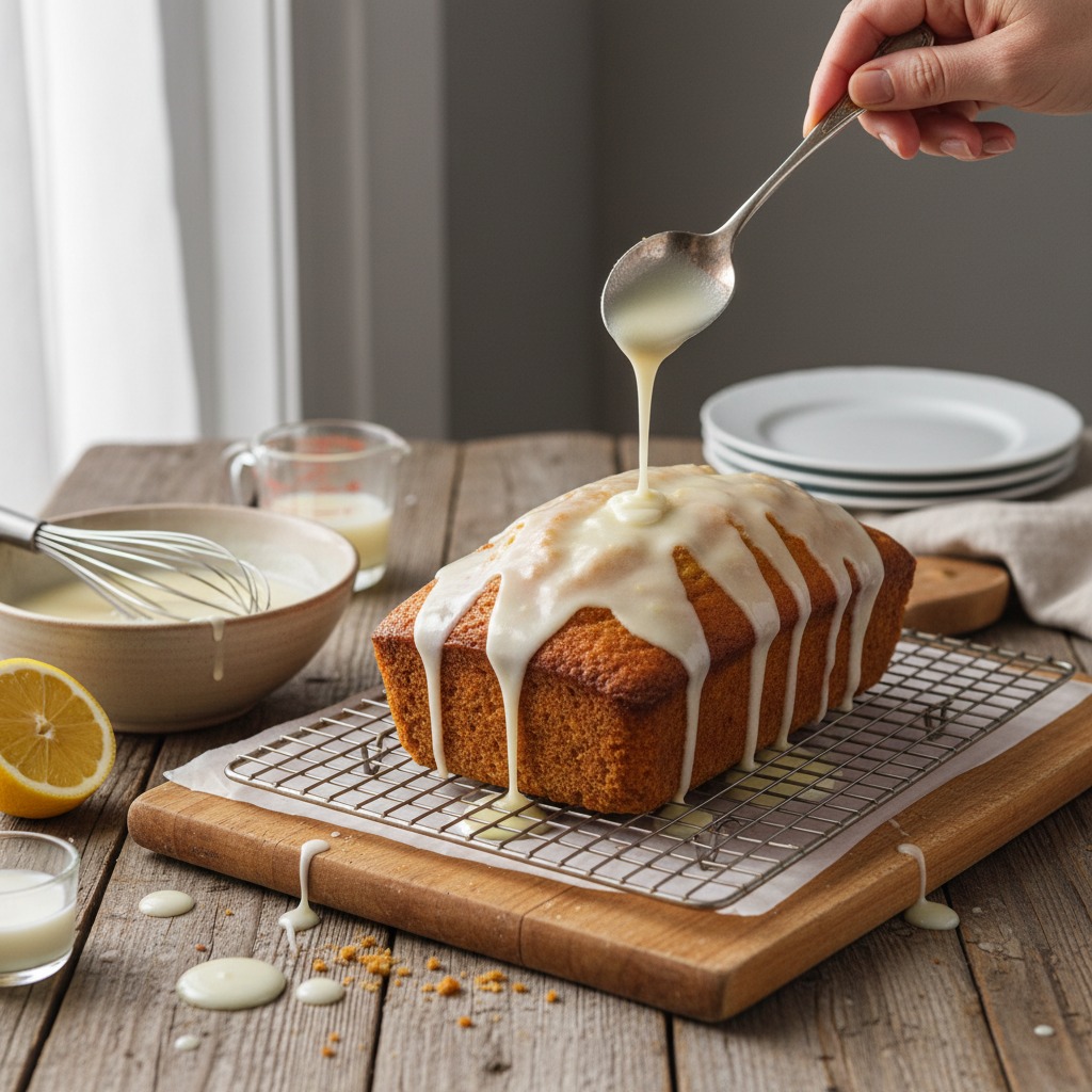 Make glaze and finish