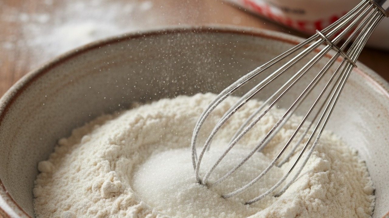 Mix dry ingredients